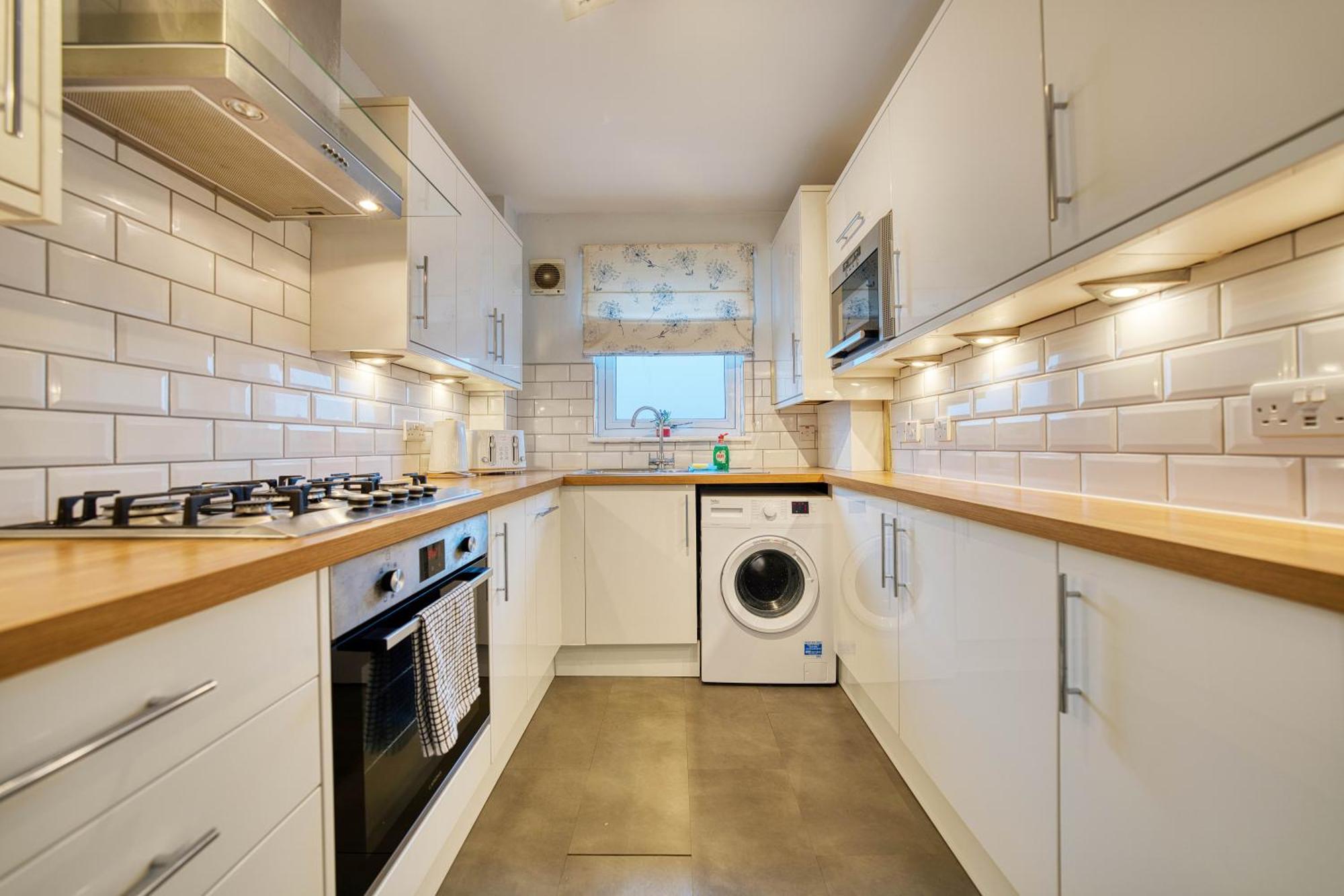 Modern 2 Bed Flat With Free Parking Apartment Glasgow Luaran gambar