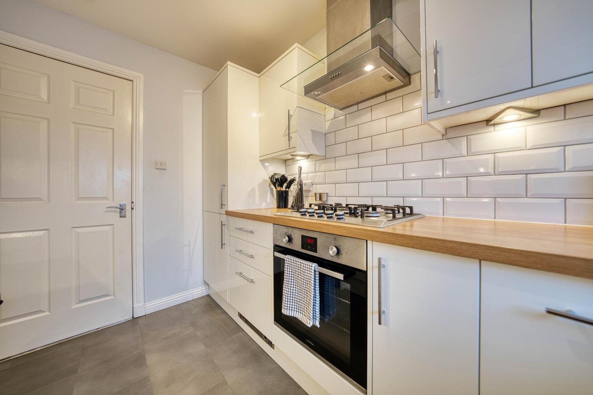 Modern 2 Bed Flat With Free Parking Apartment Glasgow Luaran gambar