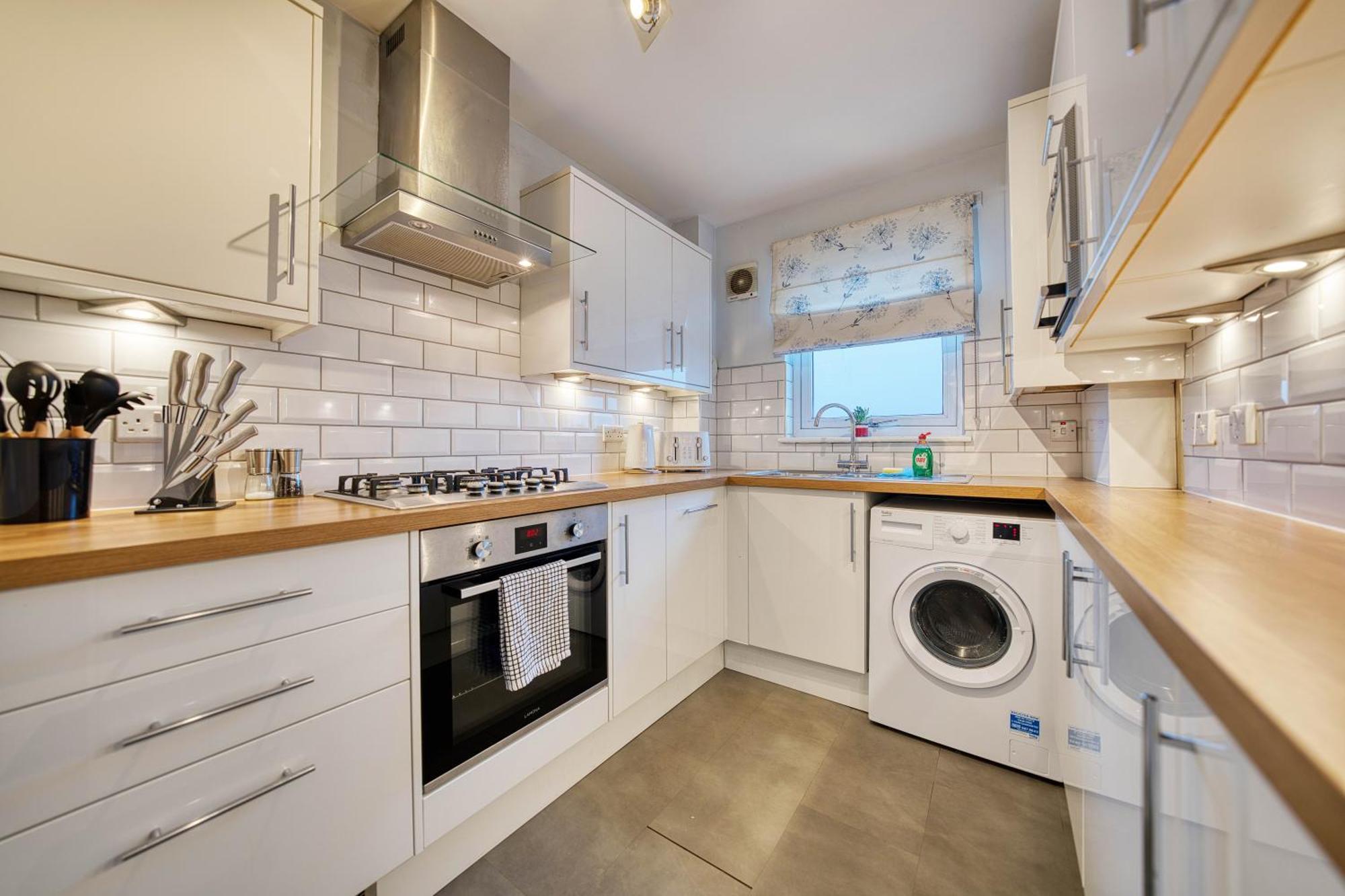 Modern 2 Bed Flat With Free Parking Apartment Glasgow Luaran gambar